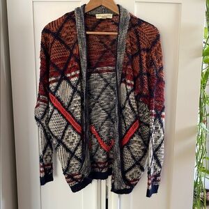 Urban Outfitters Multicolor Knit Cardigan